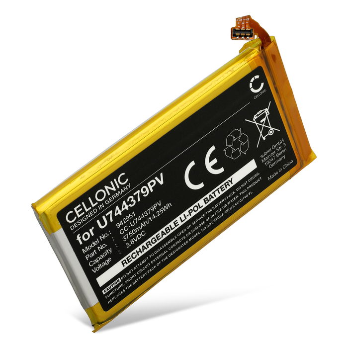 Battery for SkyGolf SkyCaddie SX400 3750mAh from CELLONIC