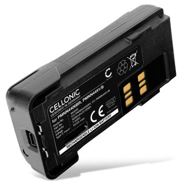 Akku radiopuhelimeen Motorola DP2400E, DP4801E, DP4800, DP4800E, DP2400, DP4801, DP4600, DP2600E, DP4401, DP4601E, DP4401E, DP2600, DP4000, XPR7550e - Litiumionit, 5000mAh  tuotemerkiltä CELLONIC