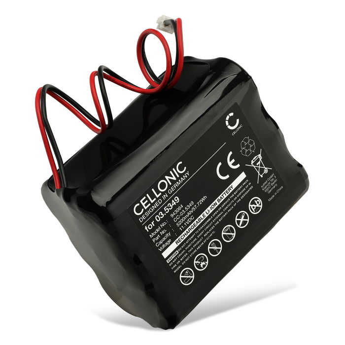 Akku SCANGRIP NOVA 3K, NOVA 4K lamppuun - 11.1V, 5200mAh tuotemerkiltä CELLONIC