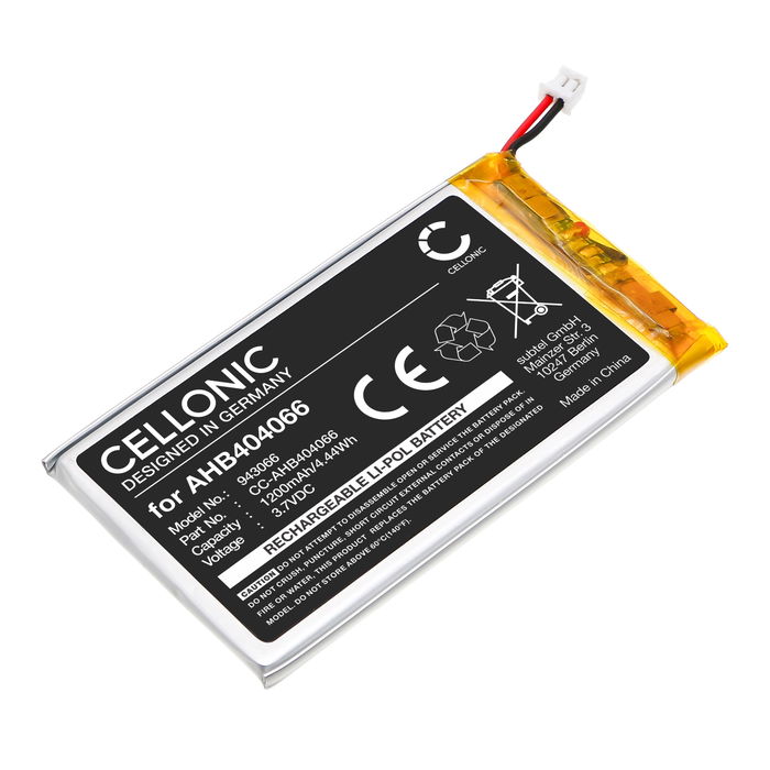 Akku kaukosäätimeen Control4 Neeo - 1200mAh tuotemerkiltä CELLONIC