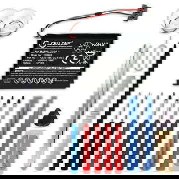 Akku navigaattoriin Mitac Mio Moov M400, Mio Moov M405, Mio N177, Mio Moov 500, M1100, 338937010172 - 750mAh + Työkalusarja 17 osaa tuotemerkiltä subtel