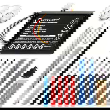 Akku navigaattoriin TomTom ONE XL ONE XL Europe ONE XL Regional XL 325 EDINBURGH - 800mAh + Työkalusarja 17 osaa tuotemerkiltä subtel