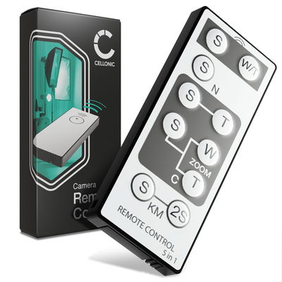 IR-kaukolaukaisin kameraan SCanon 70D, 5D Mark IV, 750D Kameran langaton infrapuna-kaukolaukaisin tuotemerkiltä CELLONIC