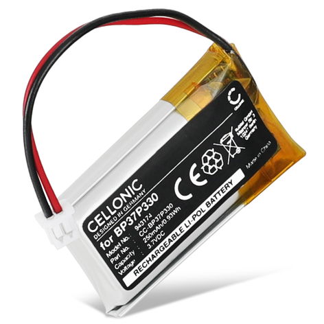 Vaihtoakku laitteelle Dogtra 280C; 202C; 282C 280C, 202C, 282C (250 mAh, 3,7 V) tuotemerkiltä CELLONIC