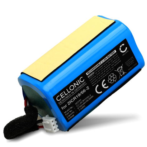 Akku Medion LIFE P61762 kaiuttimeen - 2ICR19/66-2 (6700 mAh, 7,4 V) tuotemerkiltä CELLONIC