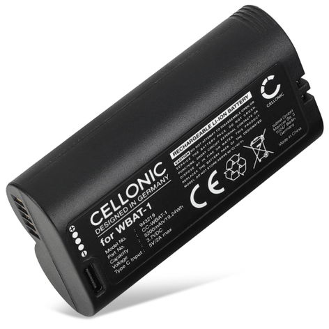Vaihtoakku laitteelle Wyze Battery Cam Pro WBAT-1 (5200 mAh, 3,7 V) tuotemerkiltä CELLONIC