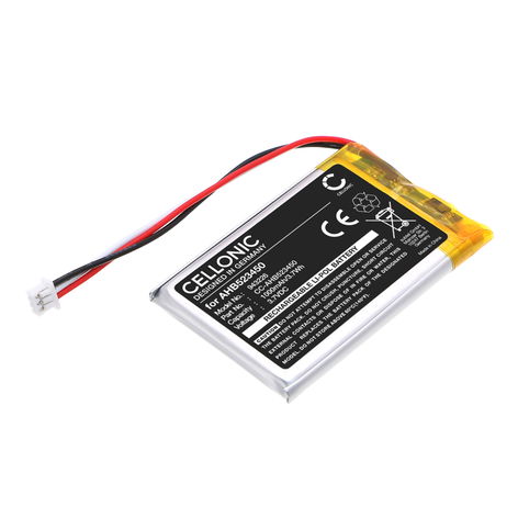 Vaihtoakku laitteelle HelloBaby HB24; HB31; HB6339; HB66; HB6231 AHB523450 (1000 mAh, 3,7 V) tuotemerkiltä CELLONIC