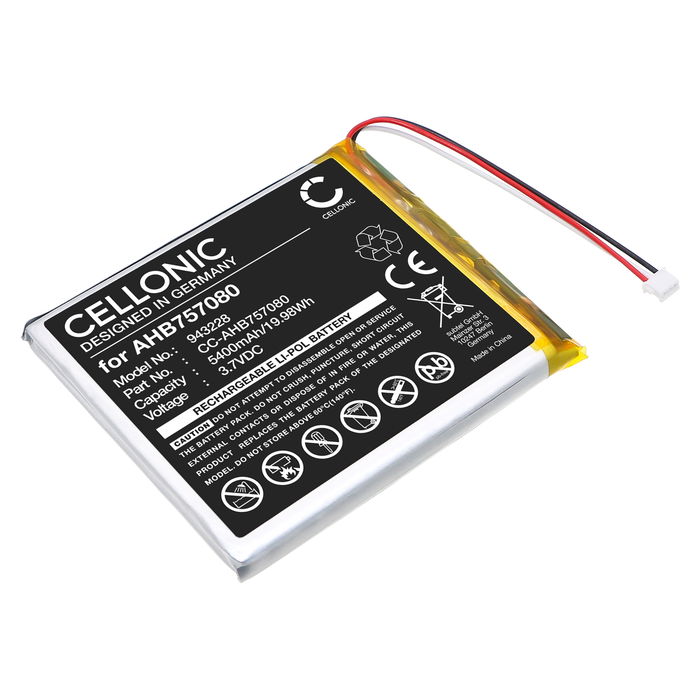 Akku HelloBaby HB6588 itkuhälyttimeen - 5400mAh tuotemerkiltä CELLONIC