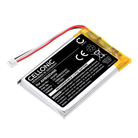 Vaihtoakku laitteelle Babysense V24R AHB523450 (1000 mAh, 3,7 V) tuotemerkiltä CELLONIC