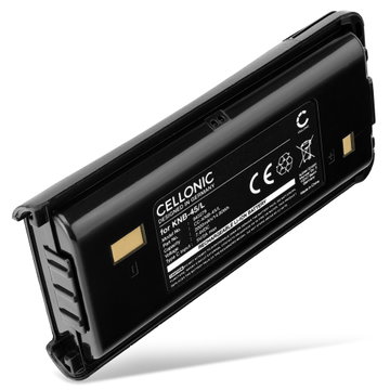 Akku radiopuhelimeen Kompatibel mit Kenwood TK-3301T TK-3200 TK-3202 TK-2202E TK-2206 TK-2207 TK-2207G TK-2302E - Li Ion, 2000mAh  tuotemerkiltä CELLONIC