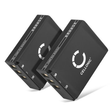2x Battery for Fuji FinePix SL300, S1, SL1000, SL280, SL240, SL260, SL245, SL305, F305 NP-85 (1500mAh, 3.7V) from CELLONIC