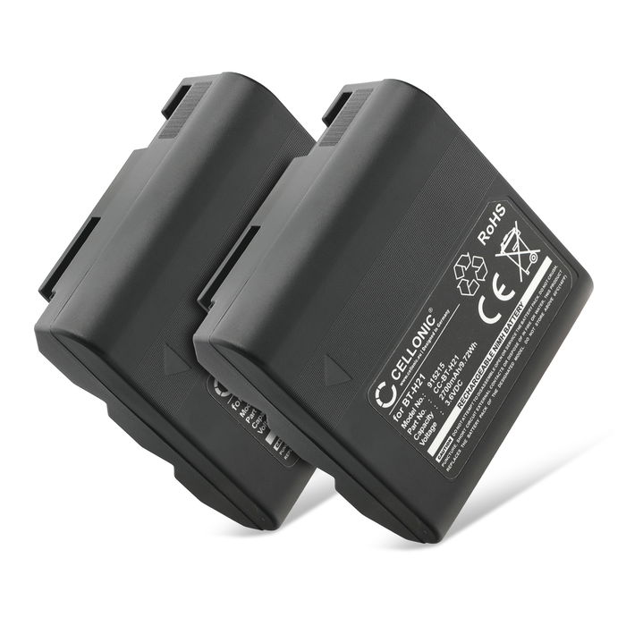 2x Akku kameraan Sharp VLA10U, VLA110U, VLA111U, VLAH130U, VLAH131U, VLAH150U - BT-H22 (2700mAh, 3.6V) tuotemerkiltä CELLONIC