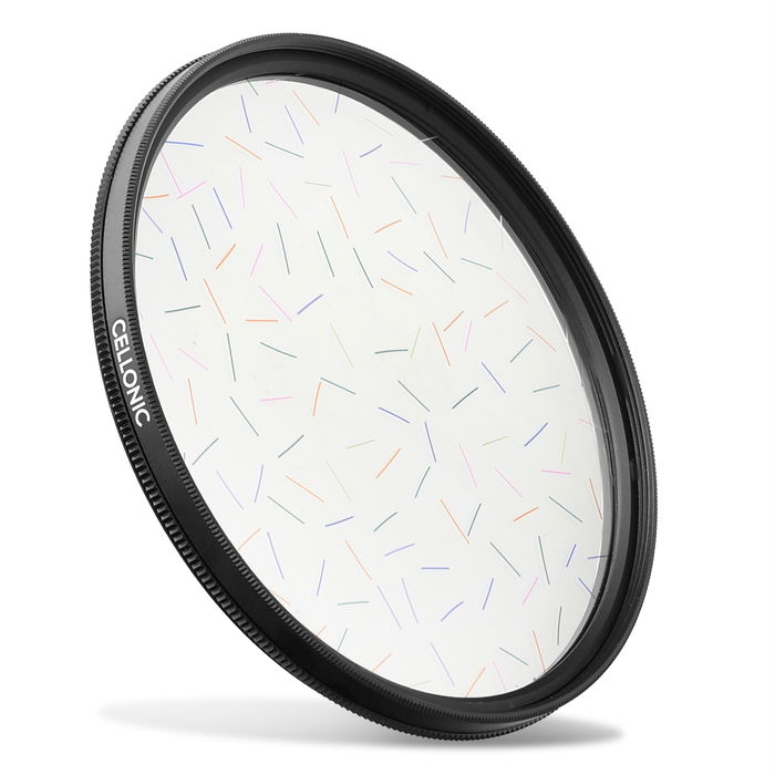 Ø 77mm Sateenkaari Tähtivalo Viivasuodin Zeiss Apo Sonnar T* 2/135 Suodin