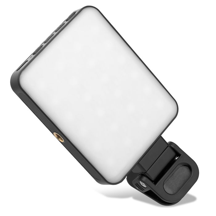 Magneettinen RGB LED -selfievalo – MagSafe Mini -videovalo, 3000K–6500K, himmennettävä 0–100 %, ladattava USB-C – CELLONIC