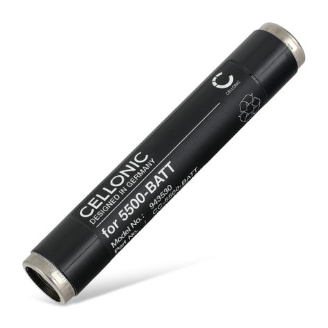 Vaihtoakku laitteelle Nightstick XPR-5542GMX; XPR-5580; XPR-5581RX 5500-BATT (6800 mAh, 3,7 V) tuotemerkiltä CELLONIC