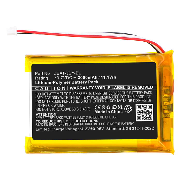 Akku HelloBaby HB40, Eufy T8300-M Baby Monitor itkuhälyttimeen - 3000mAh tuotemerkiltä CELLONIC