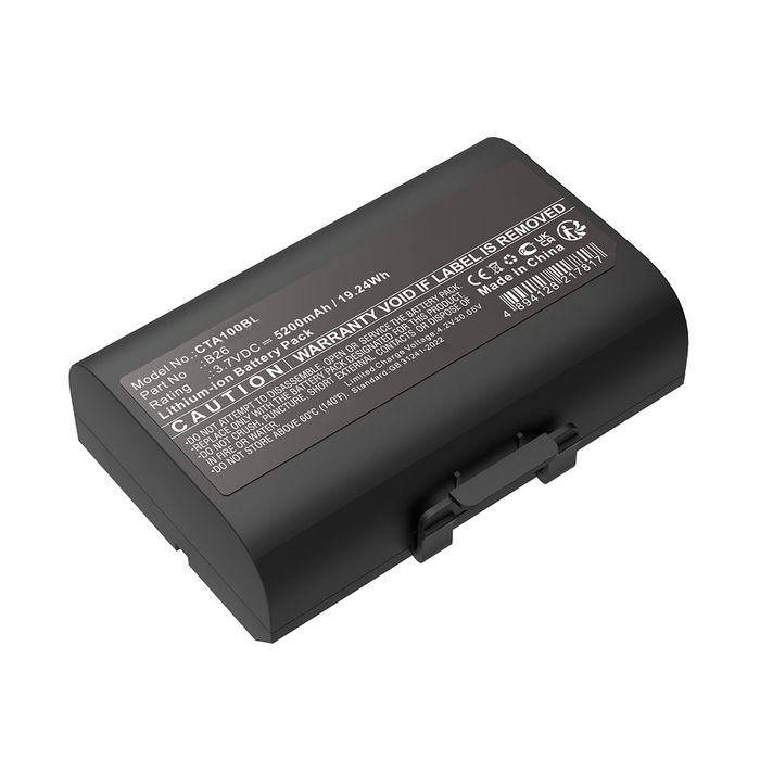 Battery for Castles Saturn S1F2, 1000F B26 (5200mAh, 3.7V) from CELLONIC