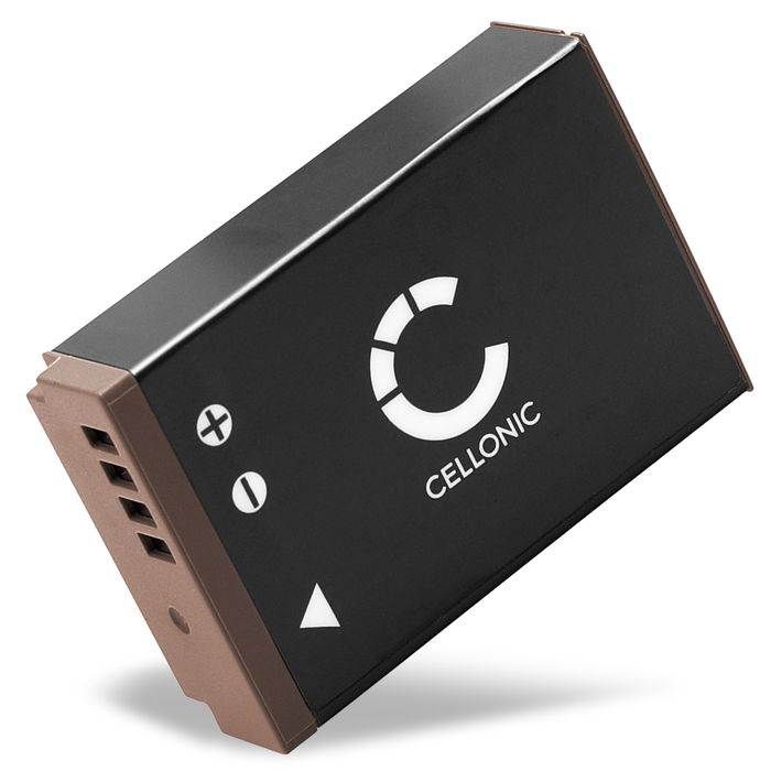 Battery with Type-C input for Canon EOS 100D, EOS Kiss X7, EOS M, EOS M10, EOS M100, EOS M2, EOS M50 LP-E12 (750mAh, 7.4V) from CELLONIC