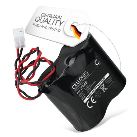 Vaihtoakku laitteelle Abus FU2986; FU8220; FUSG50000; FUSG50100 FU8220, FU2986 (17000 mAh, 3 V) tuotemerkiltä CELLONIC