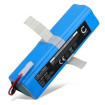 Akku imuriin Rowenta X-Plorer serie 95, RG7975WH/NS0, RG7987WH/NS0, RR7935WH, RR7935WH-NS0, RR7935WH/NS0, RR7947WH/NS0, RR7975WH/NS0, RR7987WH/NS0 - 5200mAh vaihtoakku tuotemerkilt&auml; CELLONIC