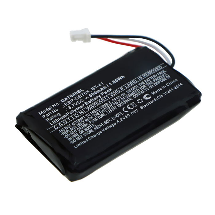 Battery for Datalogic Rida DBT6400 3.7V 500mAh from CELLONIC