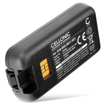 Akku viivakoodinlukijaan Honeywell CK3X, CK3, CK3R, CK3A, CK3B, CK3C, CK3N, CK3N1, CK3C1 - 3.7V, 4400mAh tuotemerkiltä CELLONIC