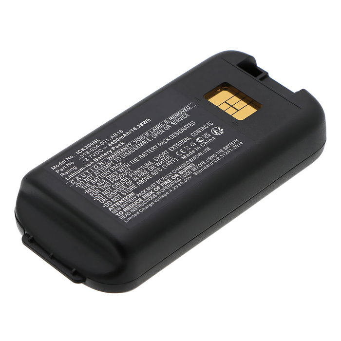Akku viivakoodinlukijaan Honeywell CK3X, CK3, CK3R, CK3A, CK3B, CK3C, CK3N, CK3N1, CK3C1 - 3.7V, 4400mAh tuotemerkiltä CELLONIC
