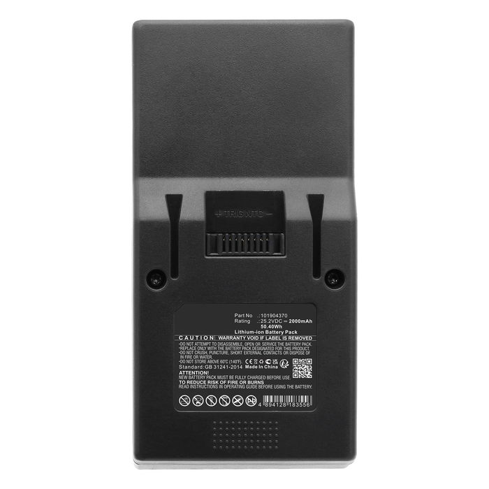 Akku imuriin Invictus X7, X9, X7-01, X9-01 Genius Invictus X9, X7, A8, A9, X7-01, X9-01 - 2000mAh vaihtoakku tuotemerkiltä CELLONIC