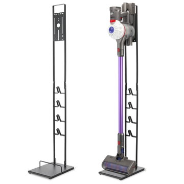 CELLONIC Lattiatelinne Dyson V15 V12 V11 V10 V8 V7 V6 – Tukeva teräsjalusta, ei porausta, 8+ lisävarustetta, 1265 mm torni