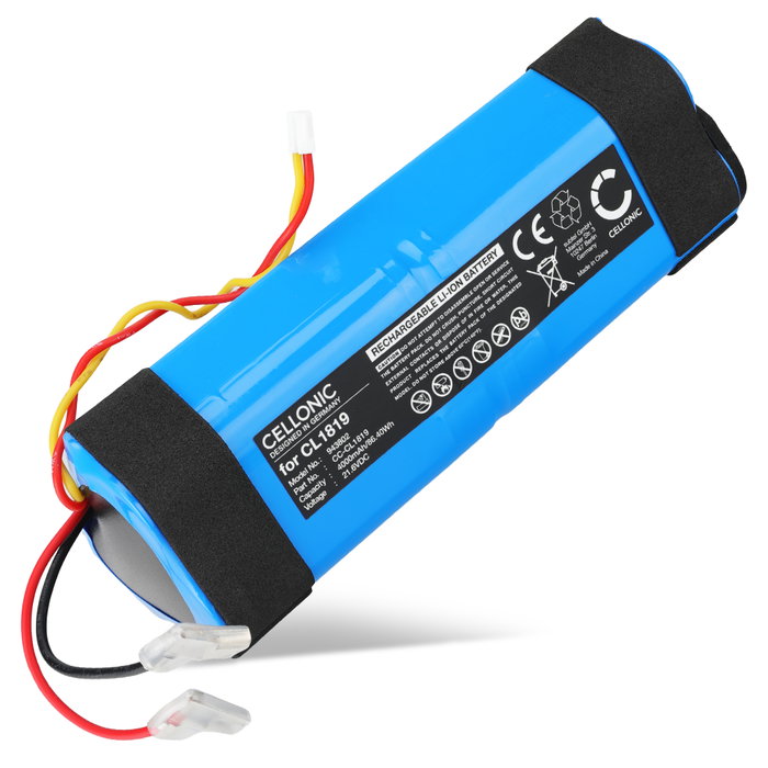 Akku imuriin Tineco iFloor 3, 3 Breeze, VWV8, CL1819 - 4000mAh vaihtoakku tuotemerkiltä CELLONIC
