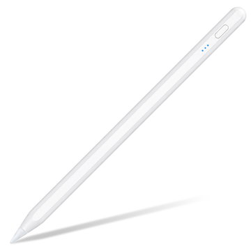 CELLONIC USB-C Stylus Pen for iPad - Tilt & Pressure Sensitivity, Full-Screen Palm Rejection, Fast Charging, Magnetic Attachment