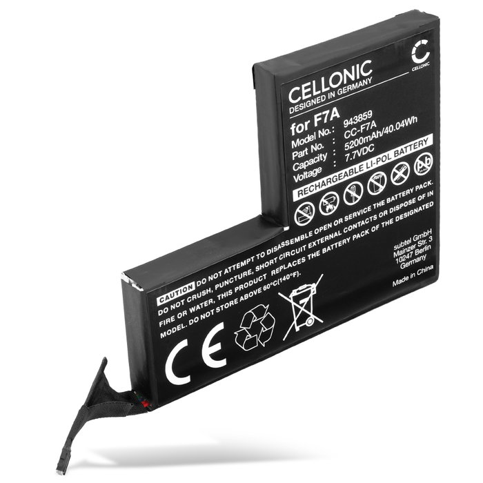 Akku Steam Deck (LCD) pelikonsoliin - 5200mAh tuotemerkiltä CELLONIC