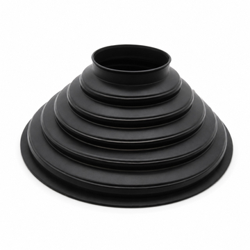 1x Lens Hood Universal 70-90mm – Collapsible, Rubber, Snap-On: Outside Handle / Side Pinch from CELLONIC