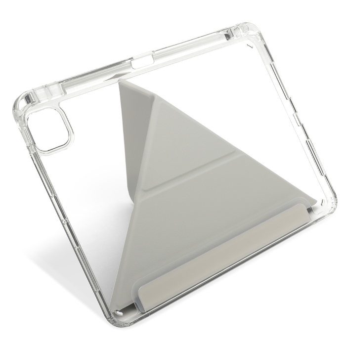 CELLONIC Trifold iPad Kotelo ja Kynäpidike, iPad Pro 11 (25/24), Harmaa
