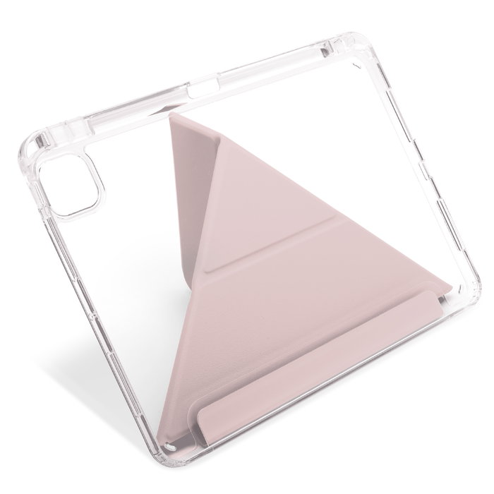 CELLONIC Trifold iPad Kotelo ja Kynäpidike, iPad Pro 11 (25/24), Pinkki