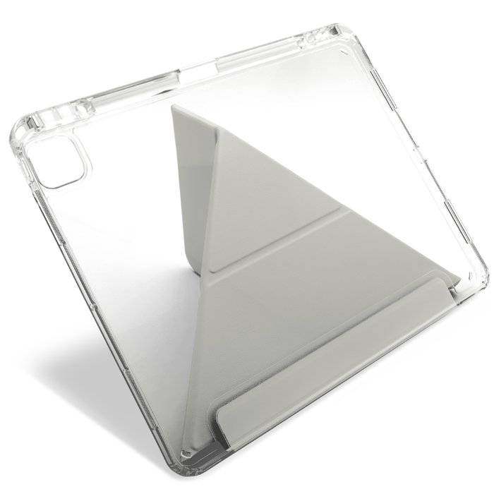 CELLONIC Trifold iPad Kotelo ja Kynäpidike, iPad Pro 13 (25/24), Harmaa
