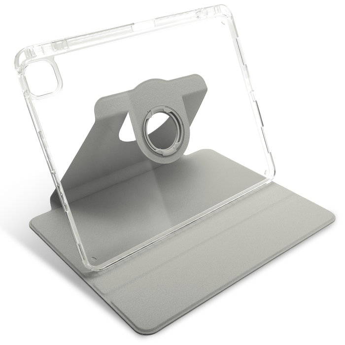 CELLONIC 360 Asteen iPad Kotelo ja Läppä, iPad Pro 13 (25/24), Harmaa