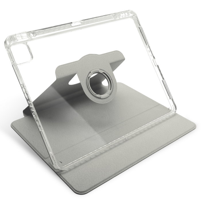 CELLONIC 360 Asteen iPad Kotelo ja Läppä, iPad Air 13/Pro 12.9, Harmaa